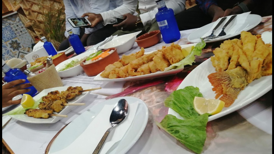 مطعم صاج السمك السوداني في الدوحة