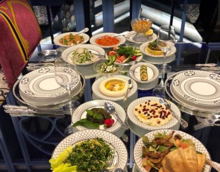 مطعم ام شريف اللبناني في الدوحة