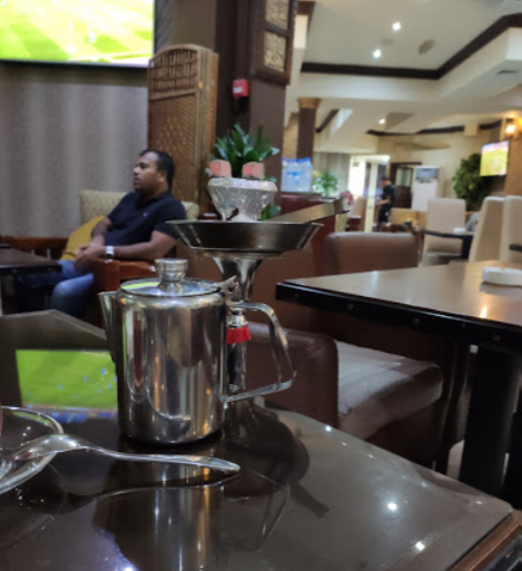 مقهى دريم لاند في الدوحة